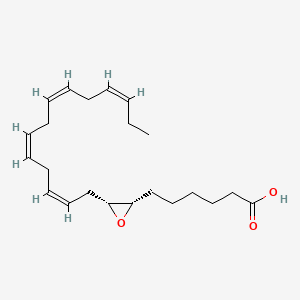 Chemical structure of (±)7(8)-EpDTE