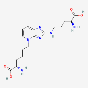 Chemical structure of Pentosidine
