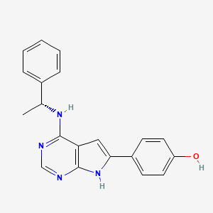 Chemical structure of PKI-166