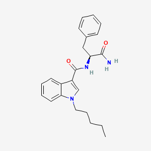 Chemical structure of APP-PICA