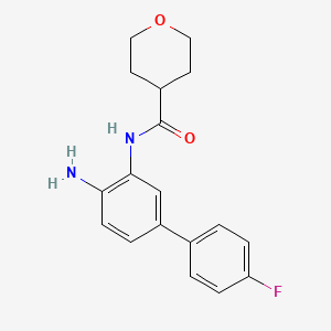 Chemical structure of BRD4884