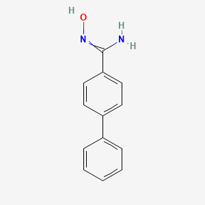 Chemical structure of Biphenyl-4-amidoxime