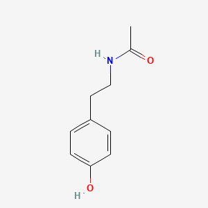 Chemical structure of N-Acetyltyramine