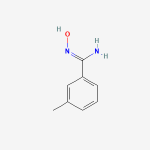 Chemical structure of 3-methyl Benzamideoxime
