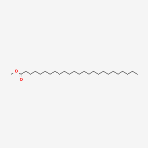 Chemical structure of Methyl Pentacosanoate