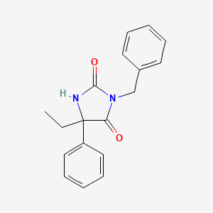 Chemical structure of (±)-N-3-Benzylnirvanol