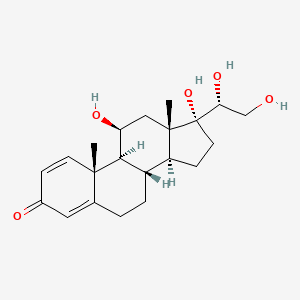 Chemical structure of 20α-dihydro Prednisolone