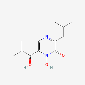 Chemical structure of Neohydroxyaspergillic Acid