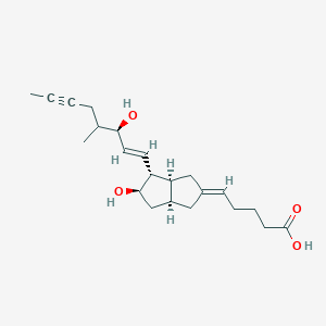 Chemical structure of 15(R)-Iloprost