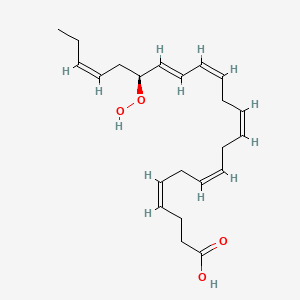 Chemical structure of 17(S)-HpDHA