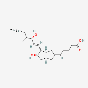 Chemical structure of 5-cis Iloprost