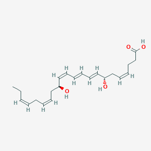 Chemical structure of 7-epi Maresin 1