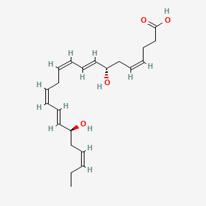 Chemical structure of Resolvin D5