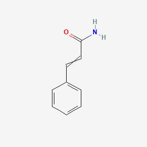 Chemical structure of Cinnamamide