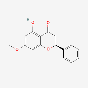 Chemical structure of Pinostrobin