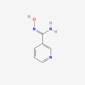 Chemical structure of 3-Pyridylamide oxime