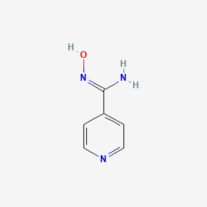 Chemical structure of 4-Pyridylamide oxime
