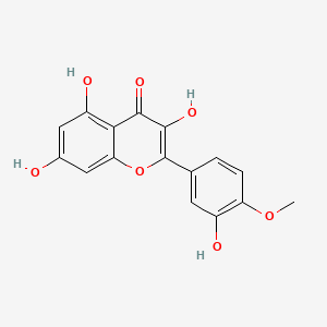 Chemical structure of Tamarixetin