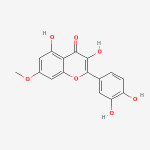 Chemical structure of Rhamnetin