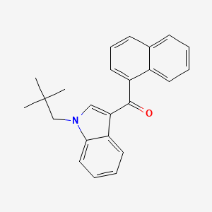 Chemical structure of JWH 018 N-(2,2-dimethylpropyl) isomer