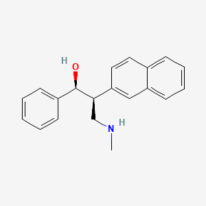 Chemical structure of JWH 030 2-naphthoyl isomer