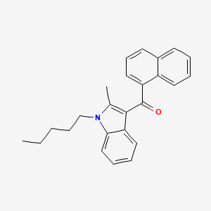 Chemical structure of JWH 007