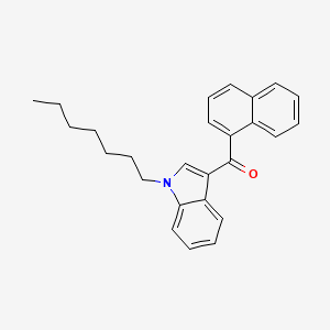 Chemical structure of JWH 020