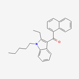 Chemical structure of JWH 116