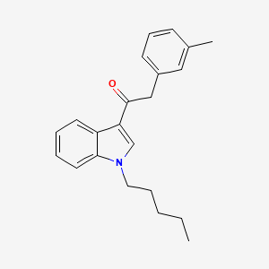 Chemical structure of JWH 251 3-methylphenyl isomer