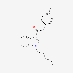 Chemical structure of JWH 251 4-methylphenyl isomer