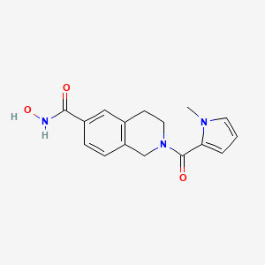 Chemical structure of HDAC6 Inhibitor