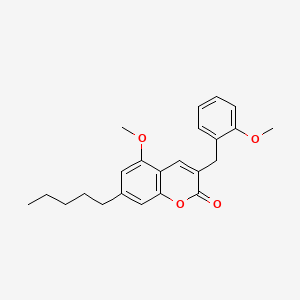Chemical structure of PSB-SB1202