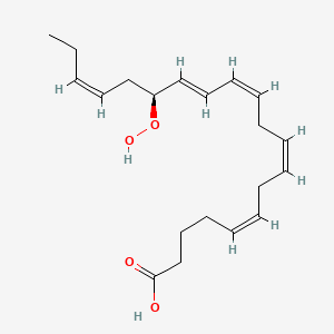 Chemical structure of 15(S)-HpEPE