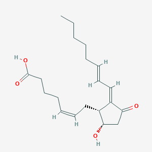 Chemical structure of 15-deoxy-δ12,14-Prostaglandin D2