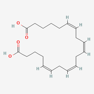 Chemical structure of 20-carboxy Arachidonic Acid