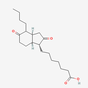 Chemical structure of Bicyclo Prostaglandin E1