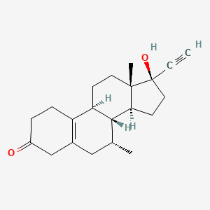 Chemical structure of Tibolone