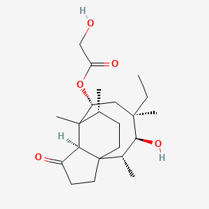 Chemical structure of Dihydropleuromutilin