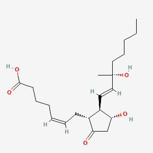 Chemical structure of Arbaprostil