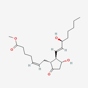Chemical structure of PGE2 methyl ester