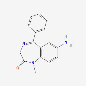 Chemical structure of 7-Aminonimetazepam