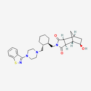 Chemical structure of Lurasidone metabolite 14283