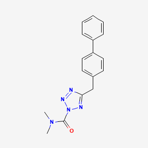 Chemical structure of LY2183240 2'-isomer