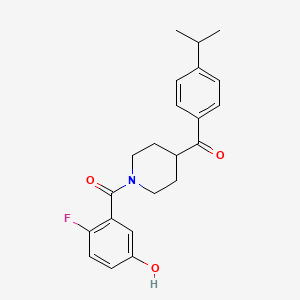 Chemical structure of Magl-IN-1
