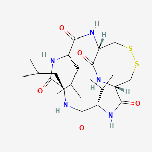 Chemical structure of Malformin C
