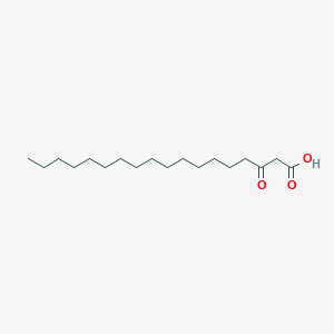 Chemical structure of 3-oxo Stearic Acid