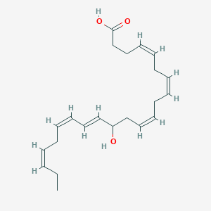 Chemical structure of (±)13-HDHA