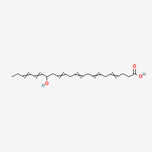 Chemical structure of (±)16-HDHA