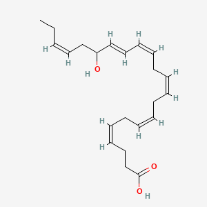 Chemical structure of (±)17-HDHA