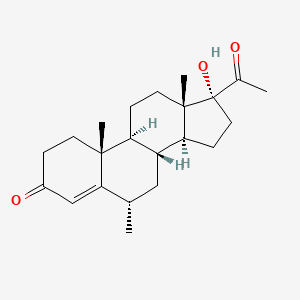 Chemical structure of (±)19(20)-EpDPA